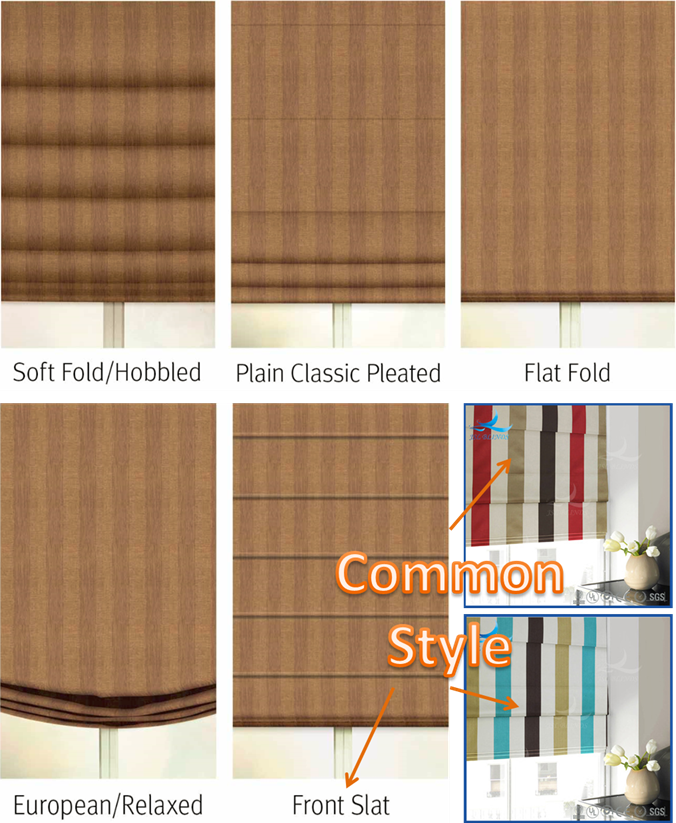 Quality Blackout roman blinds