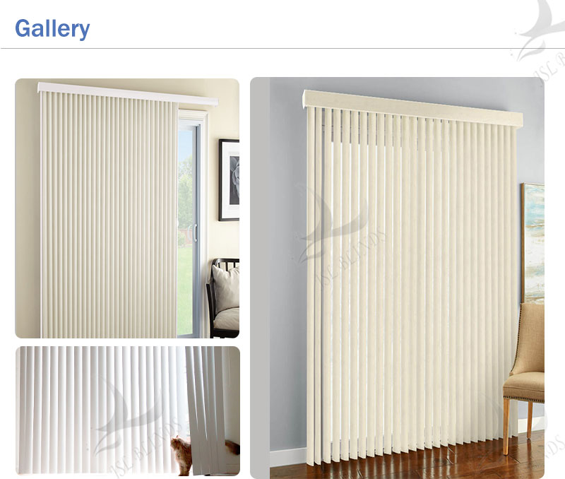 3.5" PVC vertical blind