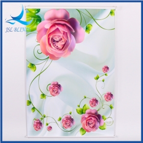 Printed Fabric Blackout Roller Blinds