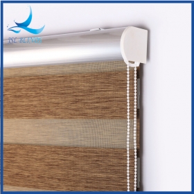 Golden zebra blinds
