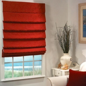 no sew roman shades