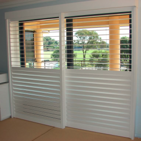 Sliding Plantation Shutters