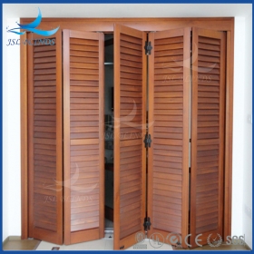 Wood Pleated Shutters