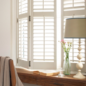 Pleated Plantation Shutters