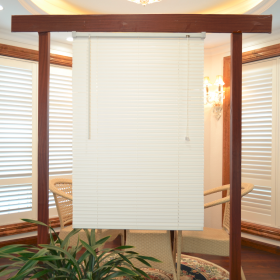 White Blackout Polyseter Venetian Blinds