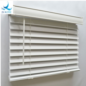 Faux wooden blinds