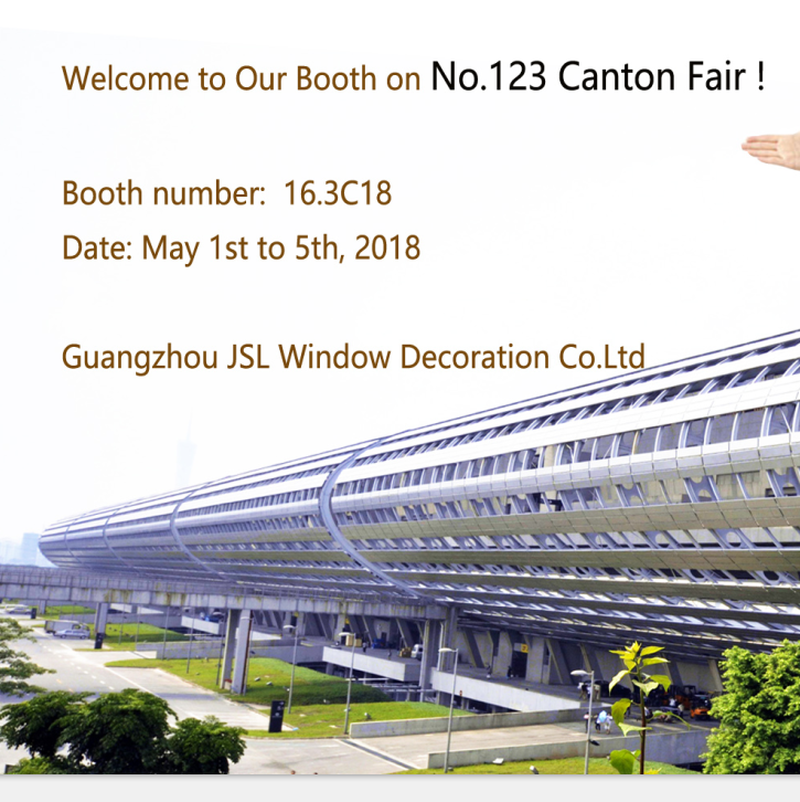 Invitation for Carton Fair 2018 from Lumiblinds Blinds